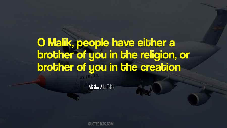 Quotes About Malik #650904