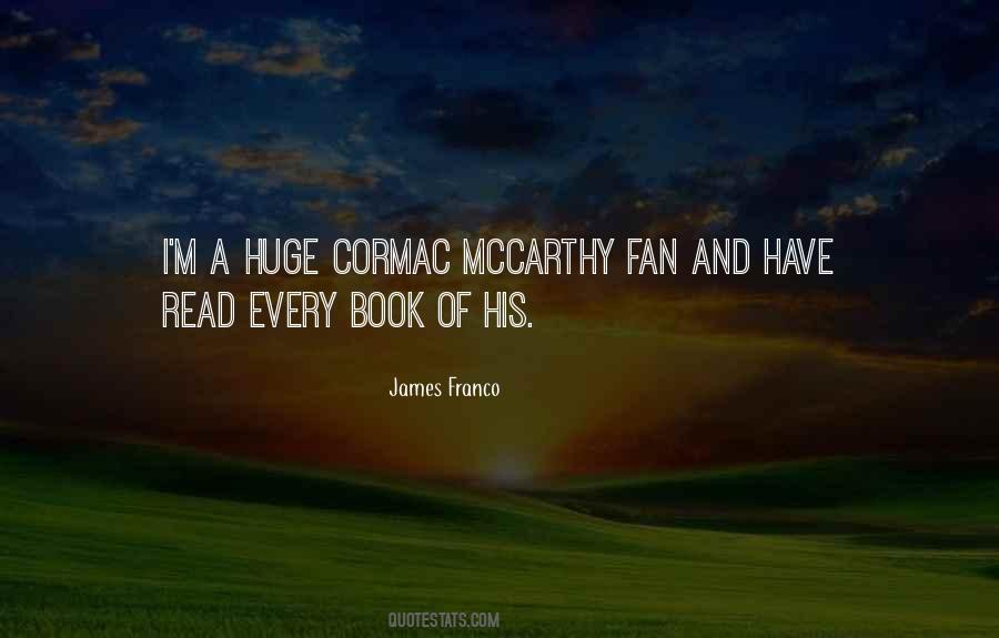 Quotes About Cormac Mccarthy #1362268