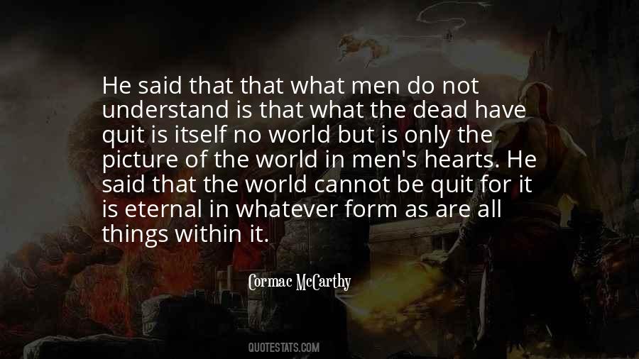 Quotes About Cormac Mccarthy #210750