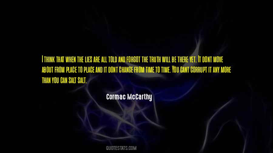 Quotes About Cormac Mccarthy #269275