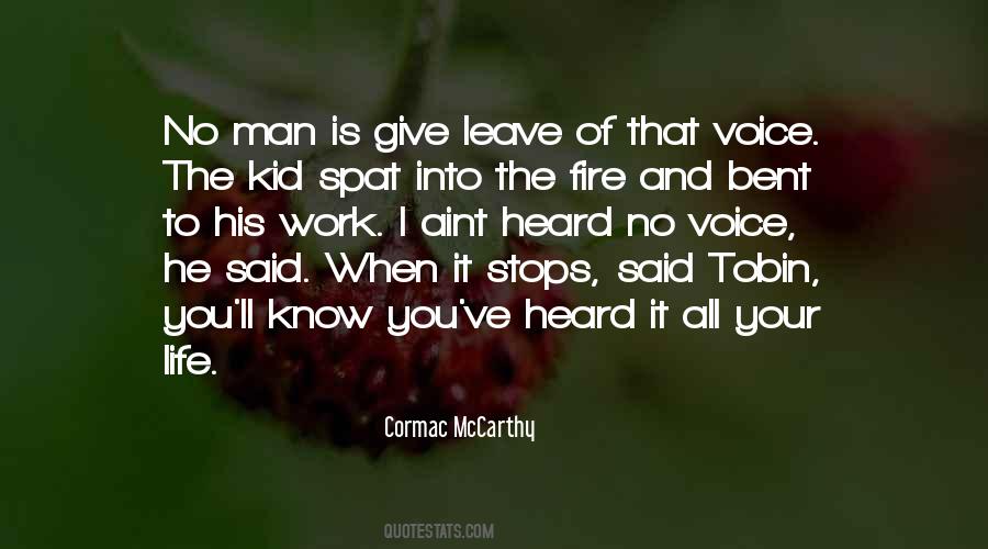 Quotes About Cormac Mccarthy #288566