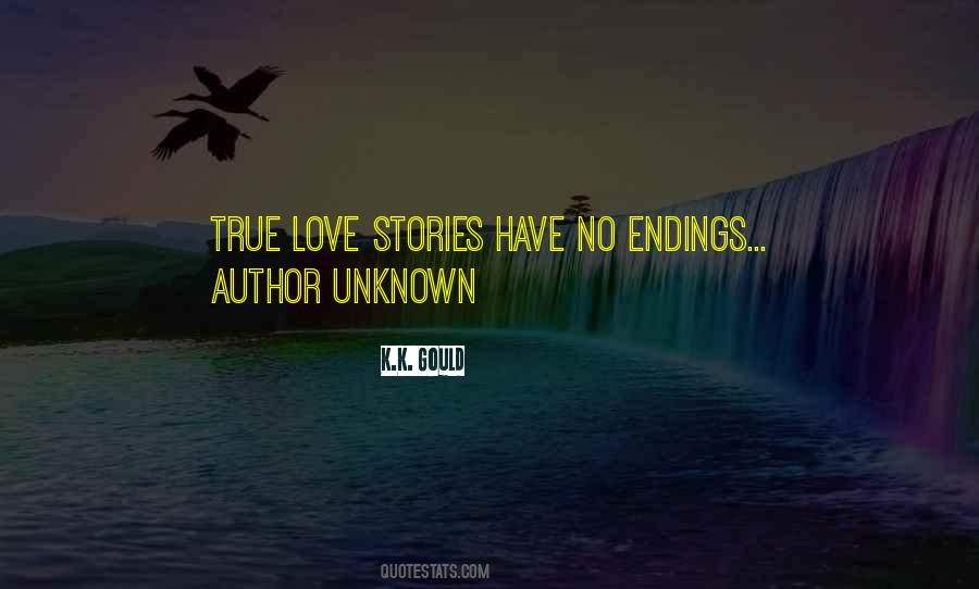 True Love Stories Quotes #188224