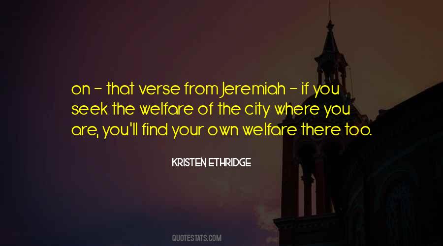 Quotes About Jeremiah #1301169