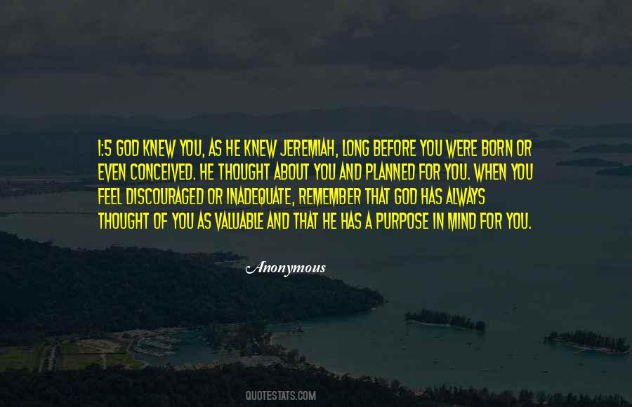 Quotes About Jeremiah #1757267