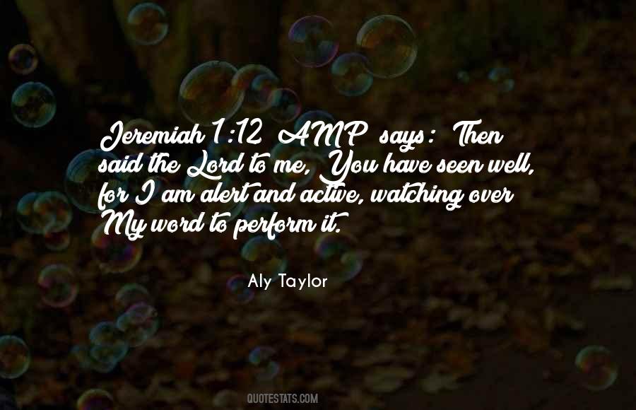 Quotes About Jeremiah #329484