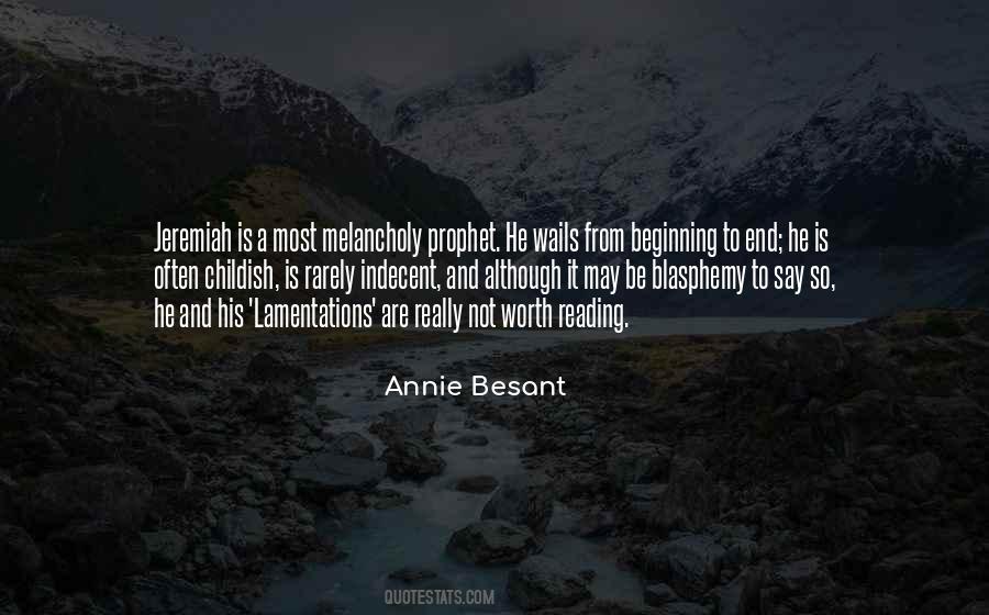 Quotes About Jeremiah #793976