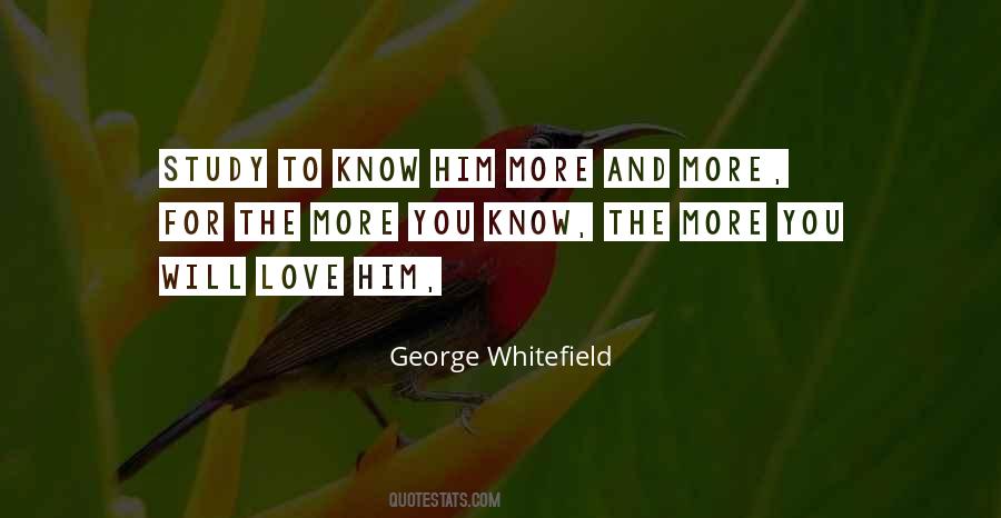 Quotes About George Whitefield #118570