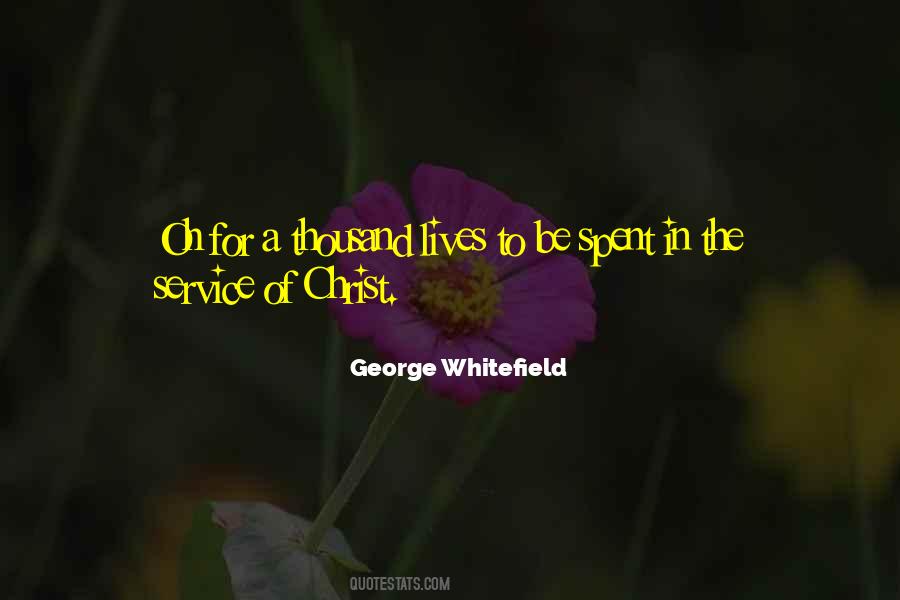 Quotes About George Whitefield #1402133