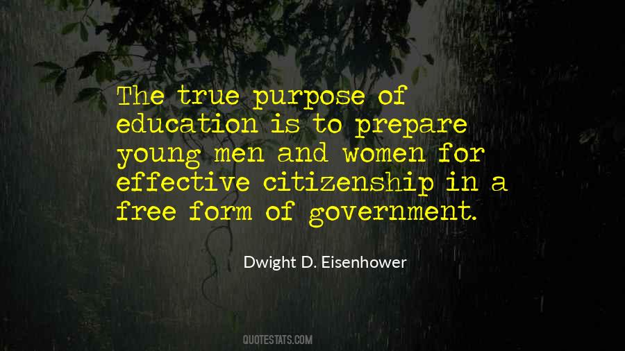 True Purpose Of Education Quotes #616021