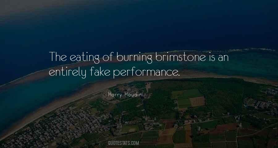 Quotes About Brimstone #32384