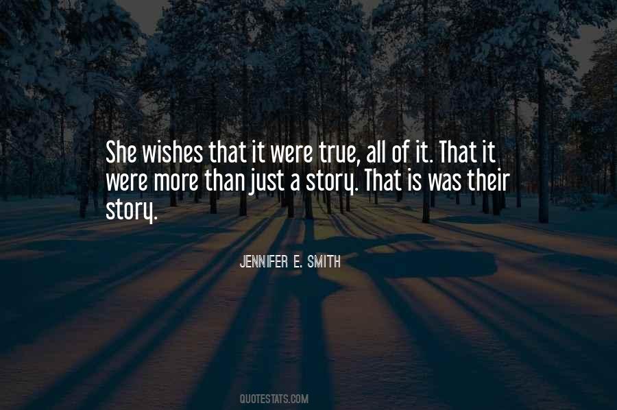 True Story Love Quotes #409343