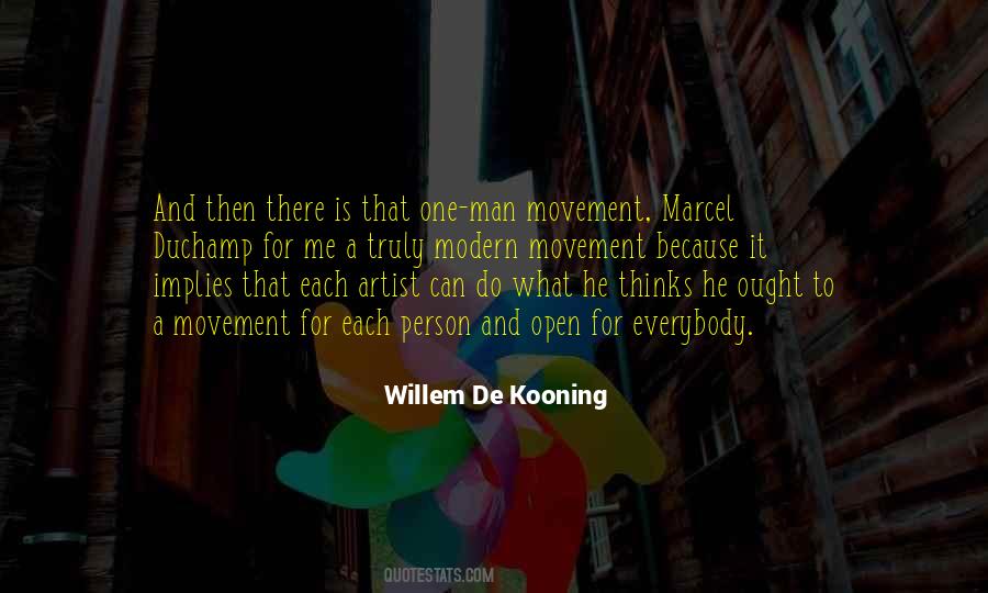 Quotes About Willem De Kooning #1074070