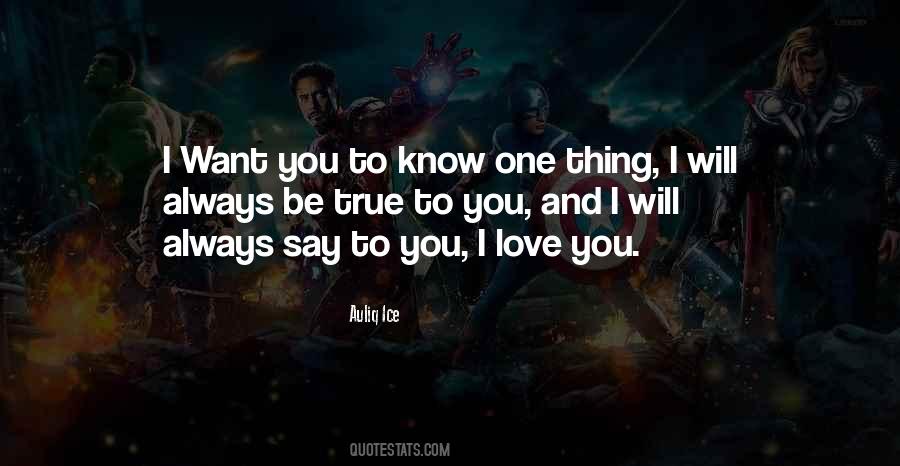 True To You Quotes #789007