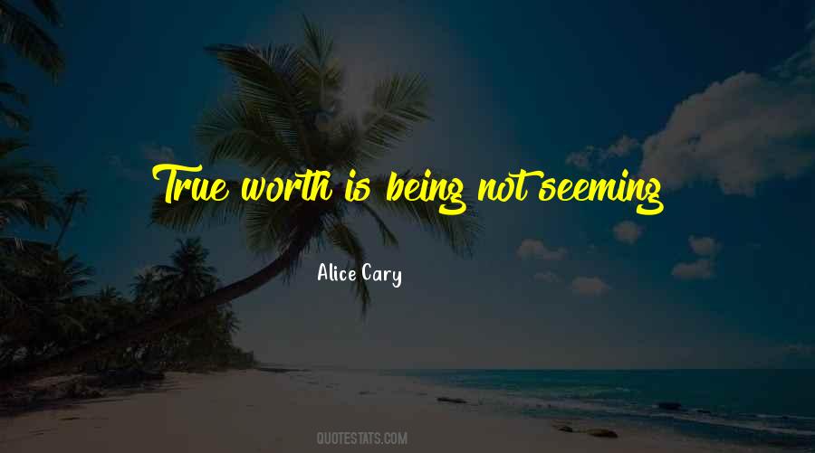 True Worth Quotes #173004