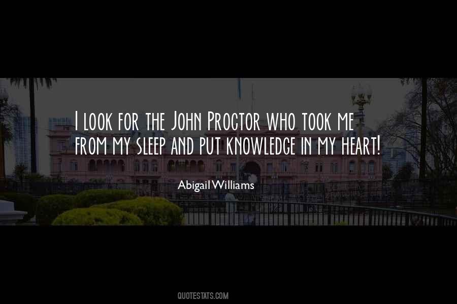 Quotes About John Proctor #1096569