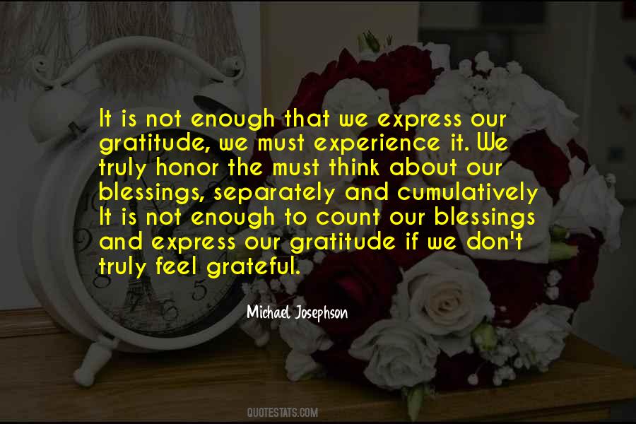 Truly Grateful Quotes #29065