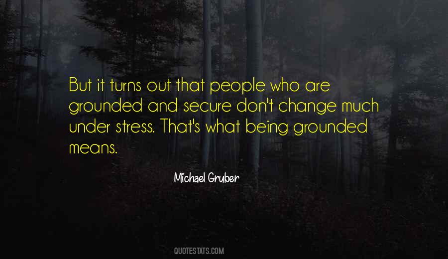 Quotes About Being Secure #675433