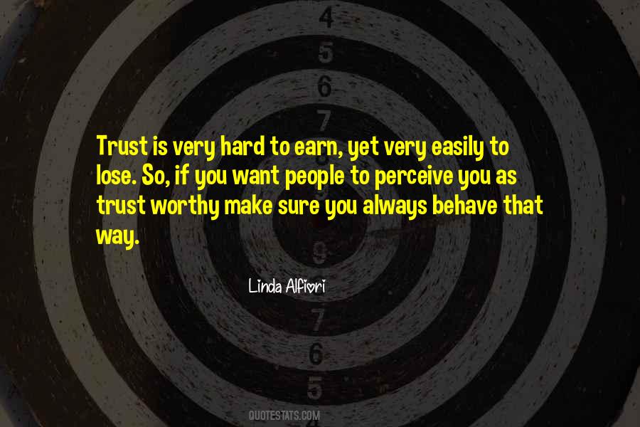 Trust Easily Quotes #946984