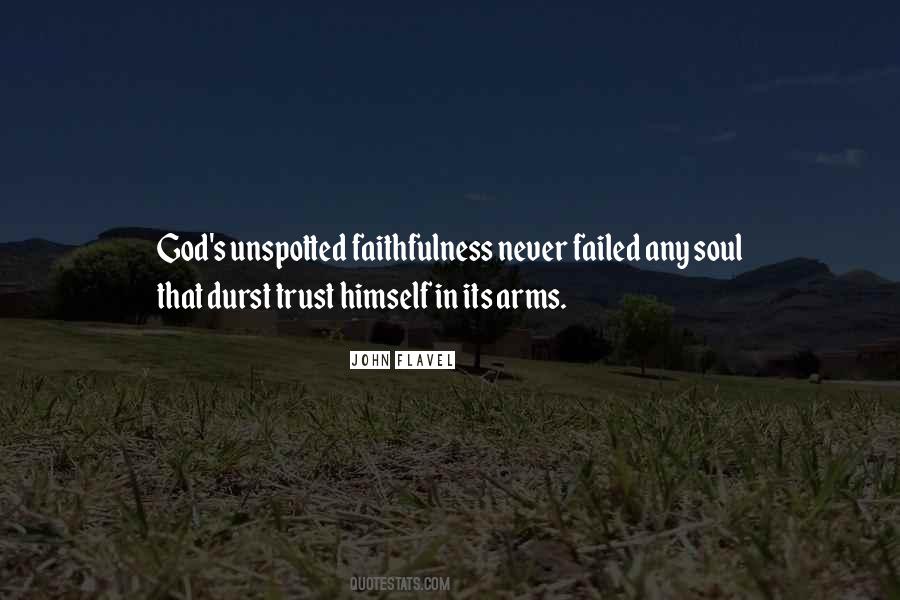 Trust Faithfulness Quotes #1461064