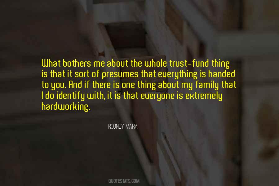 Trust Fund Quotes #1128574