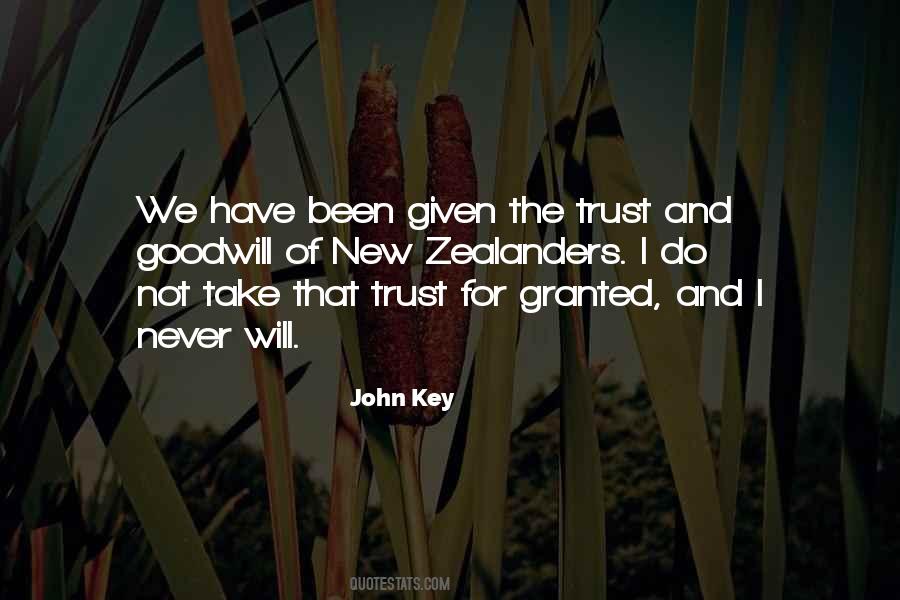 Trust Given Quotes #1326621