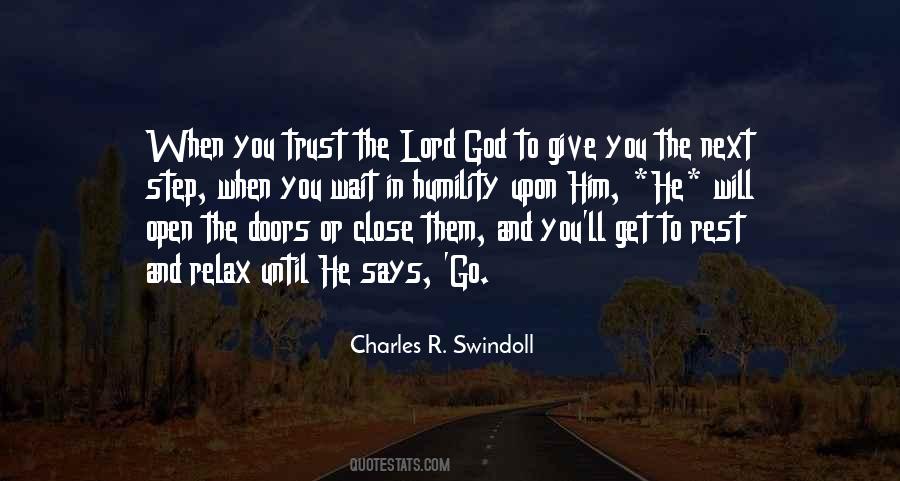 Trust Him God Quotes #169993