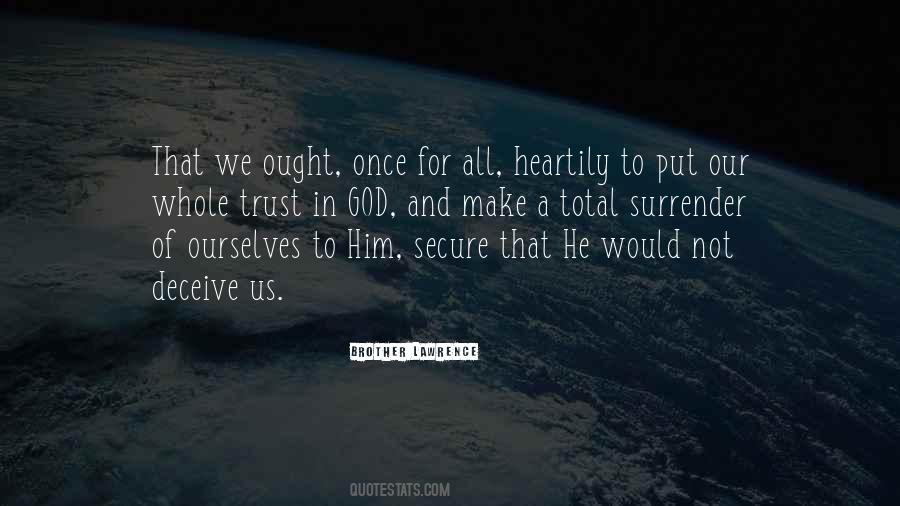 Trust Him God Quotes #475593