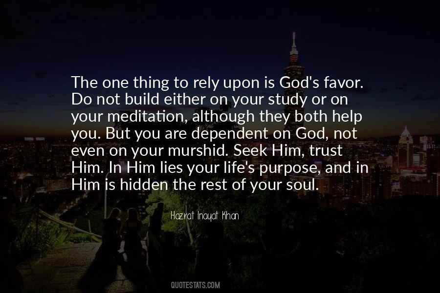 Trust Him God Quotes #479539