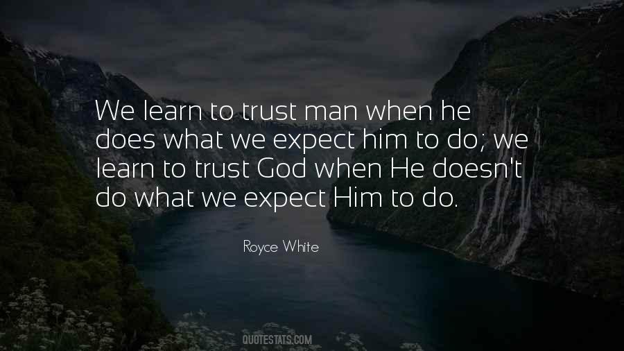 Trust Him God Quotes #626175