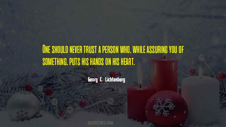 Trust His Heart Quotes #1420549