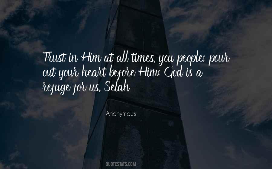 Trust In Him Quotes #1059825