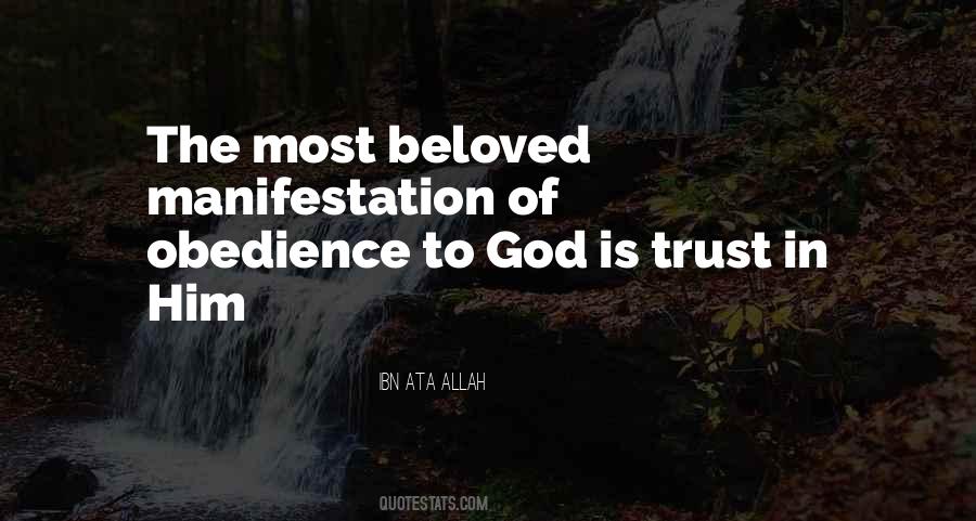 Trust In Him Quotes #1540073