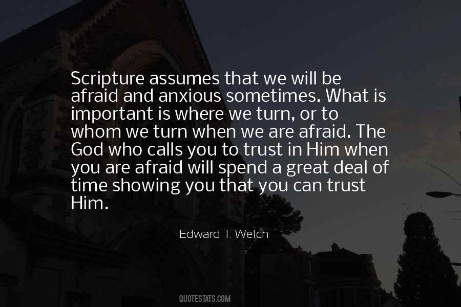 Trust In Him Quotes #1668217