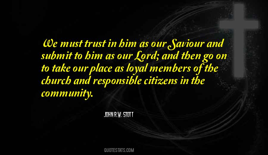 Trust In Him Quotes #749206