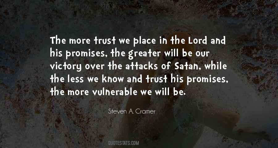 Trust In The Lord Quotes #150066