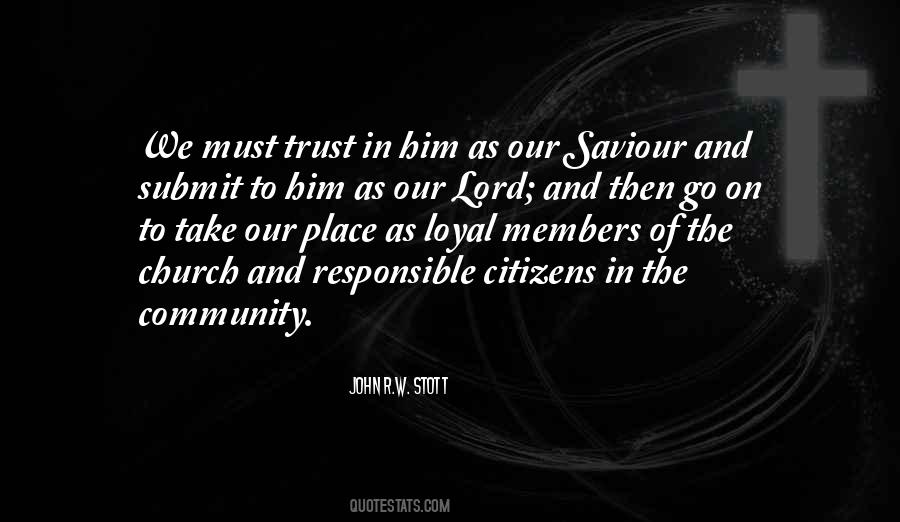 Trust In The Lord Quotes #749206