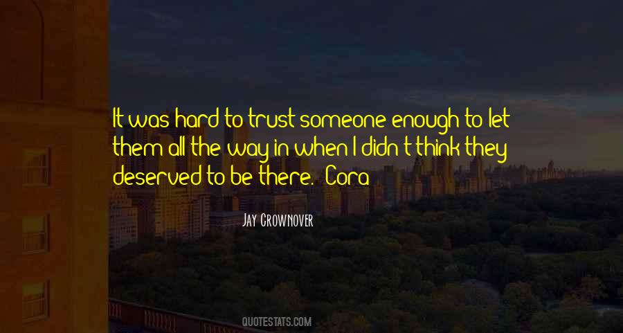 Trust In The Relationship Quotes #1820158
