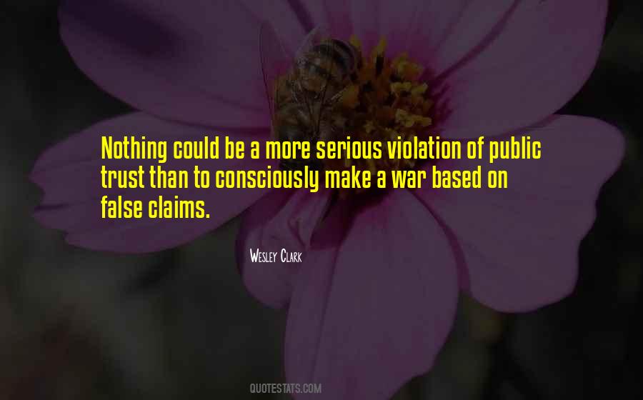 Trust Is Based On Quotes #258880