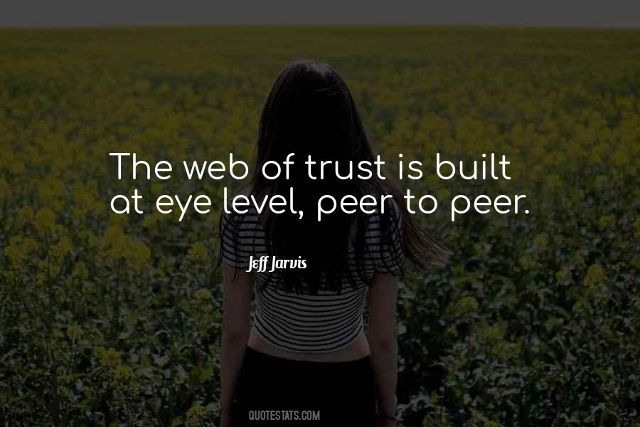 Trust Is Built Quotes #1079851