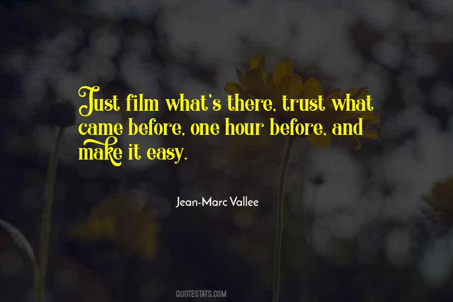 Trust Is Not Easy Quotes #870612