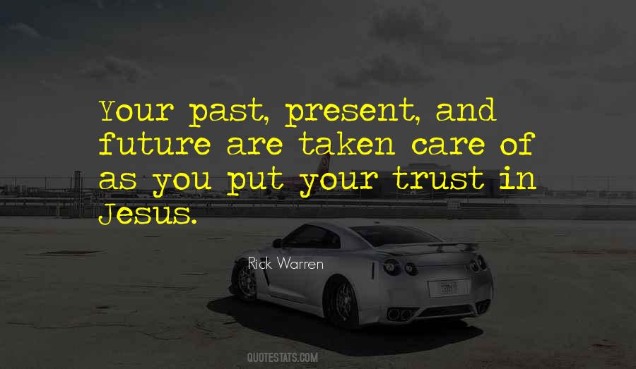 Trust Jesus Quotes #1127129