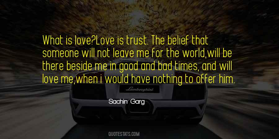 Trust Me Love Quotes #434221