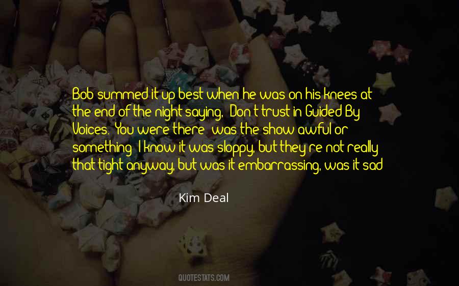 Trust Me Sad Quotes #1862771