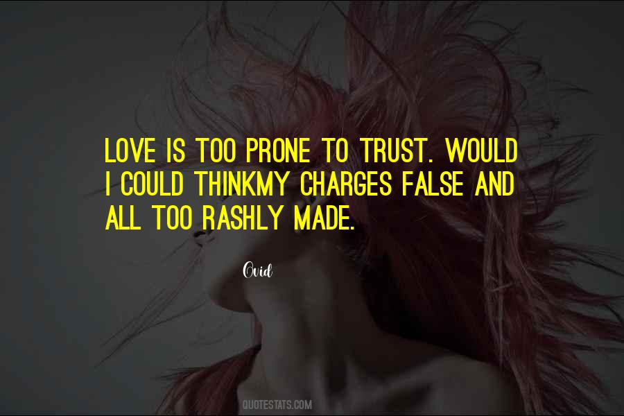 Trust My Love Quotes #385089