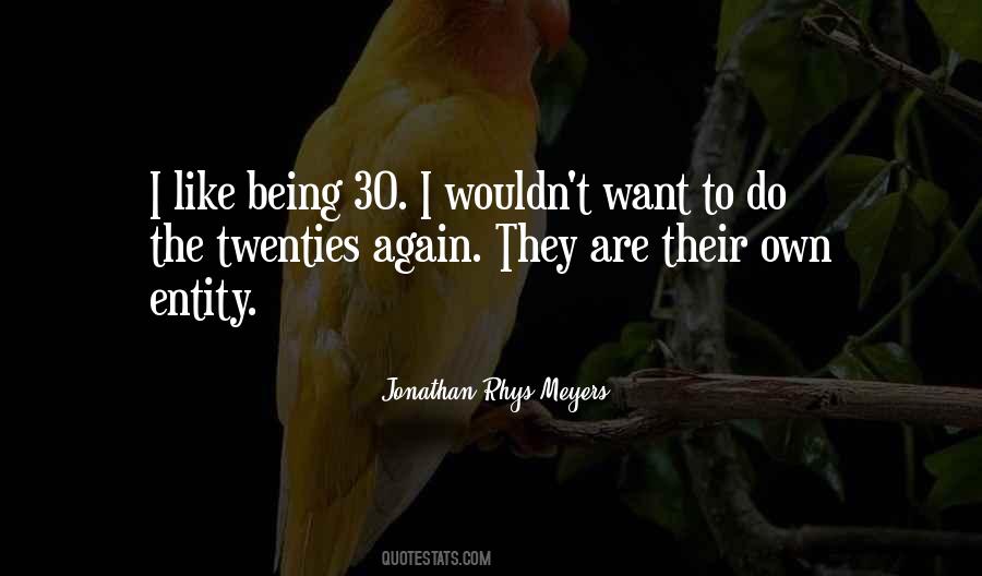 Quotes About Being 30 #230515