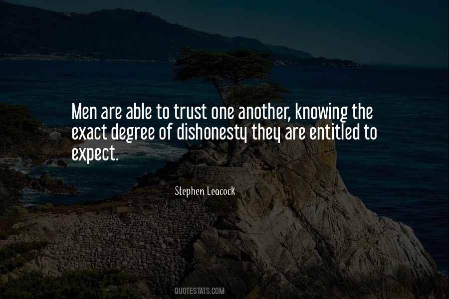 Trust One Another Quotes #1831084