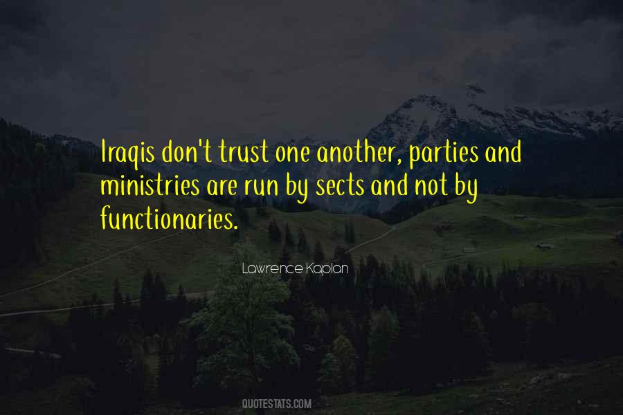 Trust One Another Quotes #749717