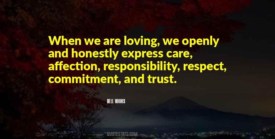 Trust Respect Love Quotes #1537114