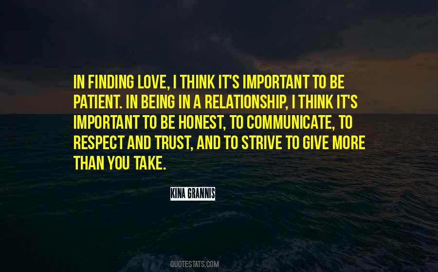 Trust Respect Love Quotes #1699190