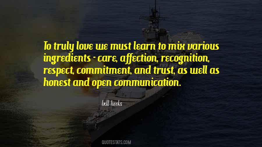 Trust Respect Love Quotes #1820000